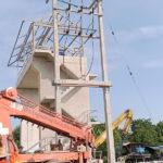 งานติดตั้งระบบไฟฟ้าสถานี 01